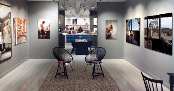 Inside the flagship LUMAS gallery at Grand Canal Shoppes