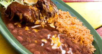 Spicy, chunky ribs are a favorite at Los Dos Molinos