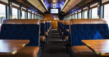Onboard the Napa Valley Wine Train