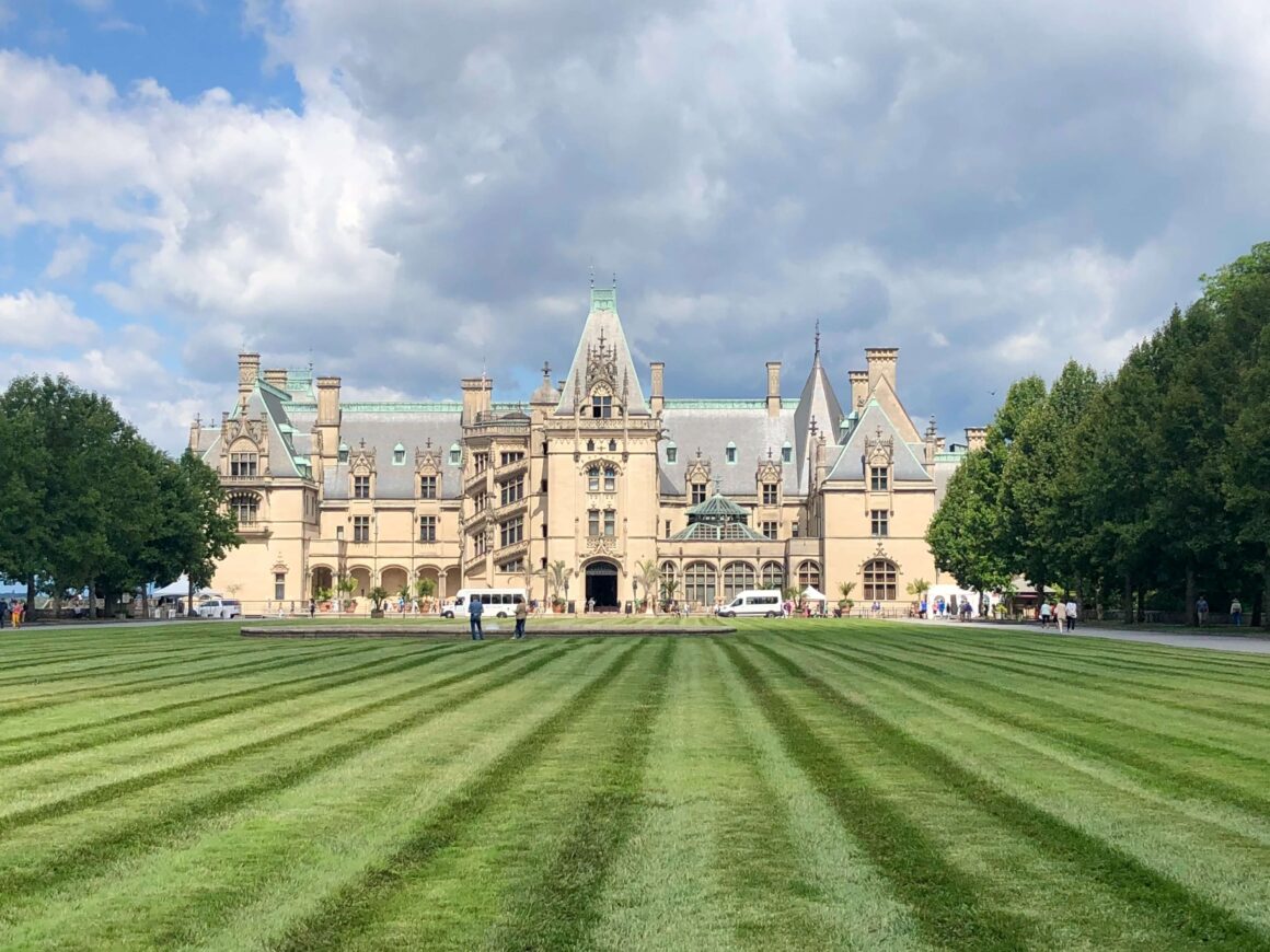 The Biltmore Estate is a huge tourist attraction in Asheville, North Carolina.