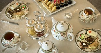 Nibble on finger sandwiches and other treats with Mom at The Phoenician’s high tea