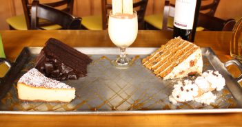 It’s hard to resist a selection from the dessert tray at Trattoria Reggiano