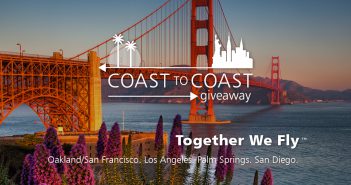 Coast to Coast Giveaway – Los Angeles, Oakland / San Francisco, Palm Springs, San Diego