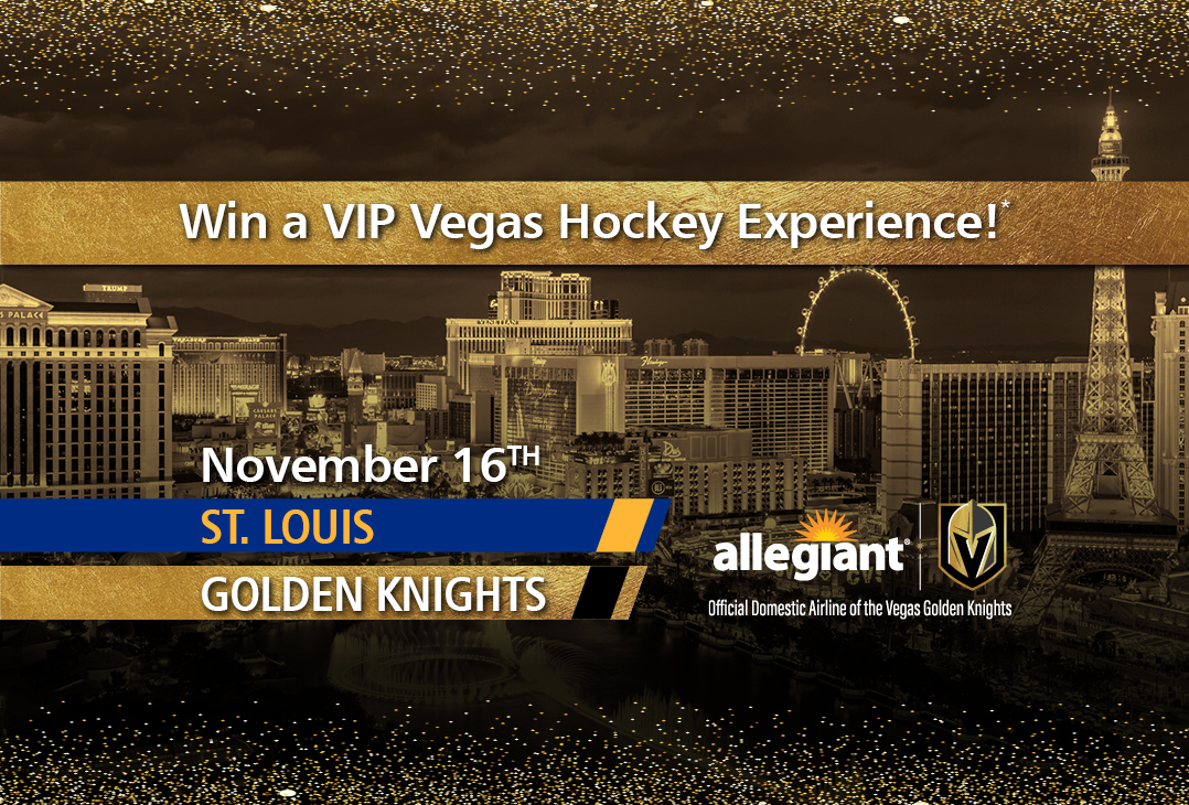 Vegas Golden Knights Sweepstakes - Allegiant Destinations