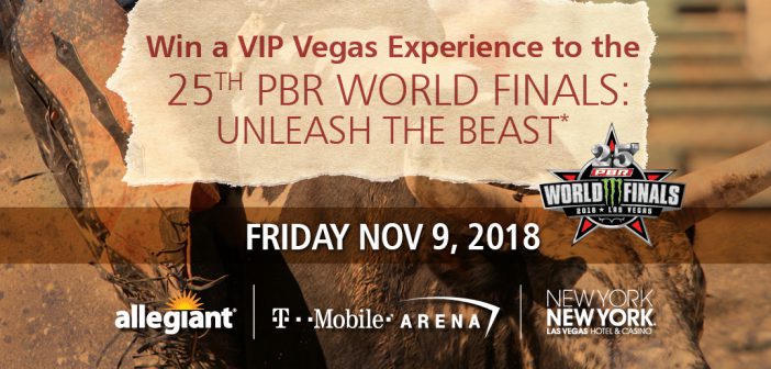 Win a VIP Trip to Vegas 25th PBR World Finals: Unleash the Beast at T-Mobile® Arena