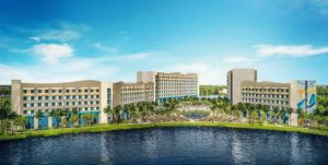 Artist rendering of the Surfside Inn and Suites, opening on June 27, 2019. Credit - Universal Orlando Resort.