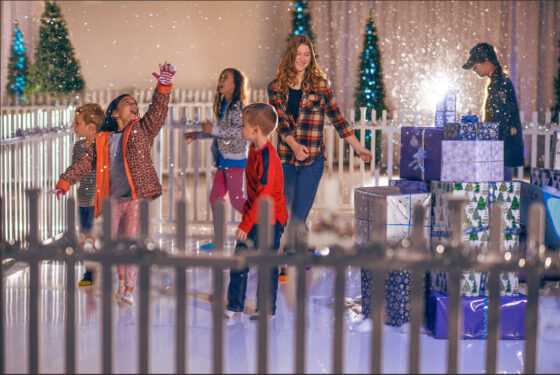 Family ice skating is available at the Wichita Ice Center in Wichita, Kansas.